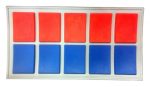 Star Wars Imperial Officer Ranking Bar - Red and Blue x 5 - Vice-Admiral