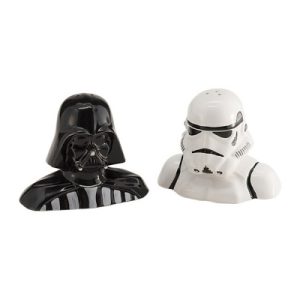 Star Wars Stormtrooper Gifts - Salt and Pepper Pots - Darth Vader and Stormtrooper