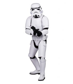Star Wars Stormtrooper Costume Armour, Complete Package with Helmet and Accessories, Ready to Wear, XL EXTENDED SIZE