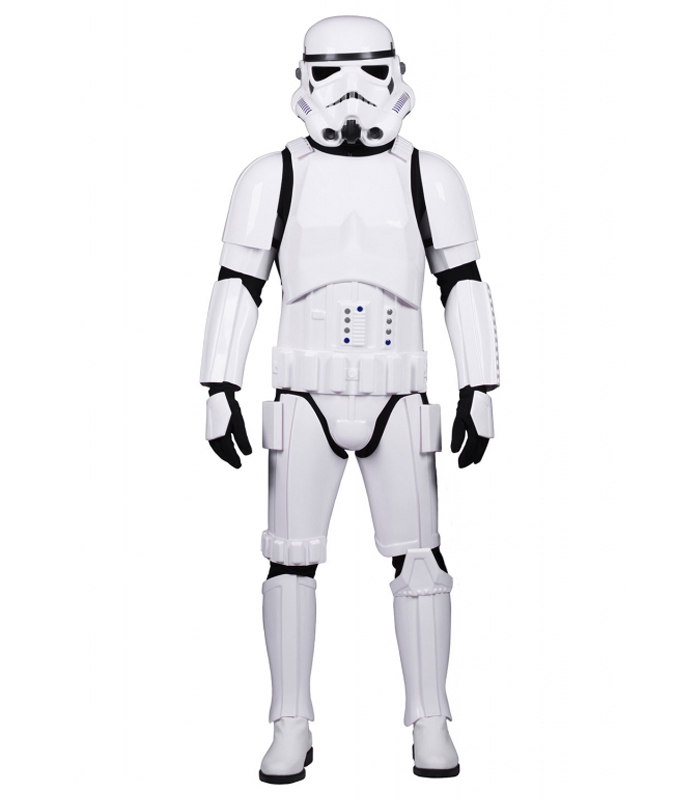 Star Wars Stormtrooper Costume Armour – Fully Strapped with Soft Parts – Ready to Wear – STANDARD SIZE