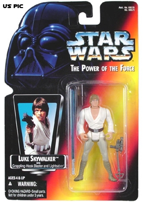 Star Wars Action Figure - Luke Skywalker - with Grappling Hook Blaster and Lightsaber long / long EU