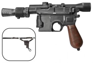 SPECIAL OFFER - Han Solo DL-44 Blaster Prop with Replica Belt and Holster
