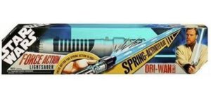 Star Wars Obi Wan Kenobi Force Action Lightsaber - Blue - Light - Sound - Trigger