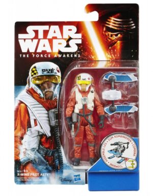 Star Wars Action Figure - The Force Awakens - Snow Desert - X-Wing Pilot Asty