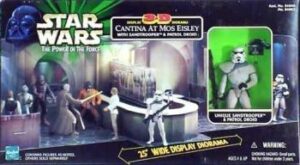 Star Wars Playset Cantina at Mos Eisley with Sandtrooper and Patrol Droid