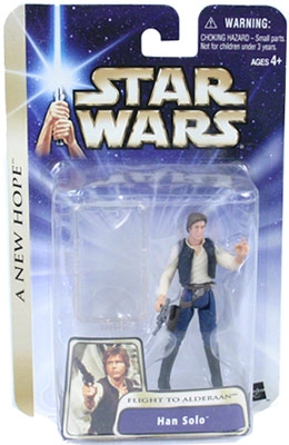 Star Wars Action Figures - Han Solo Flight to Alderaan - A New Hope - Saga Collection