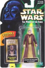 Star Wars Action Figure - Anakin Skywalker with Lightsaber RARE - EP1 FlashBack Photo