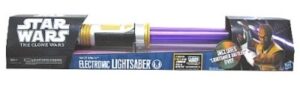 Hasbro Star Wars Electronic Mace Windu Lightsaber - Purple