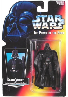 Star Wars Action Figure - Darth Vader - with Lightsaber and Removable Cape short / short