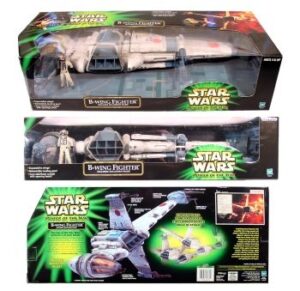 Star Wars Vehicle B-Wing Fighter includes Sullustan Pilot - Great Vehicle