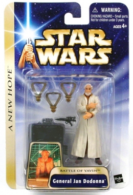 Star Wars Action Figures - General Jan Dodonna Battle of Yavin - A New Hope - Saga Collection