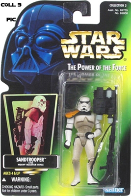 Star Wars Action Figure - Sandtrooper with Heavy Blaster Rifle collection 1