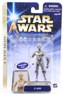 Star Wars Action Figures - C-3PO Tatooine Ambush - A New Hope - Saga Collection