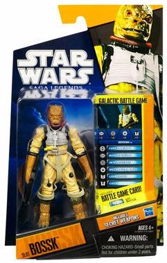 Star Wars Action Figure - Saga Legends 2011 - Bossk