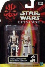 Star Wars Action Figure - Battle Droid - Clean - with Bonus Battle Droid - Episode 1