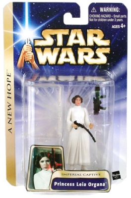 Star Wars Action Figures - Princess Leia Organa Imperial Captive - A New Hope - Saga Collection