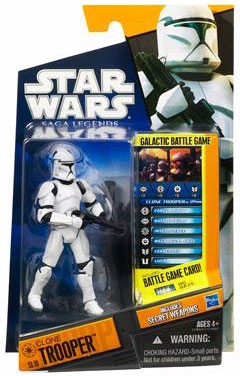 Star Wars Action Figure - Saga Legends 2011 - Clone Trooper