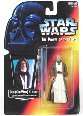 Star Wars Action Figure - Ben Obi-Wan Kenobi Lightsaber and Removable Cloak