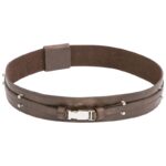 Star Wars Anakin Skywalker Jedi Belt – Brown Replica Leather Costume Belt for Cosplay