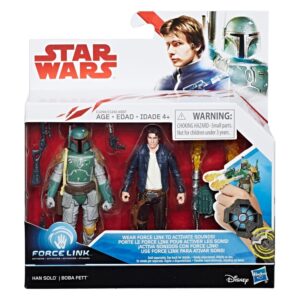 Star Wars Action Figure - Han Solo and Boba Fett - The Last Jedi