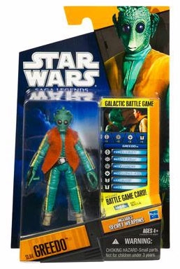 Star Wars Action Figure - Saga Legends 2011 - Greedo