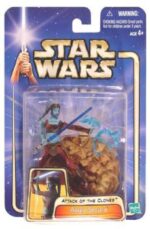 Star Wars Action Figures - Aayla Secura Jedi Knight - Attack of the Clones - Saga Collection