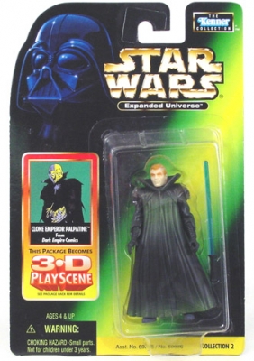 Star Wars Action Figure - Clone Emperor Palpatine - Expanded Universe