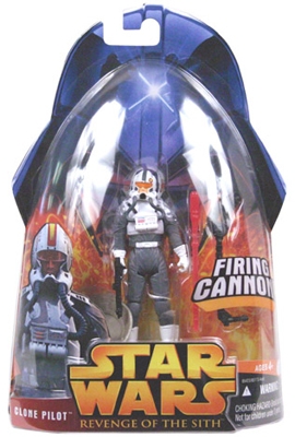 Star Wars Action Figure - Clone Pilot (Firing Cannon)