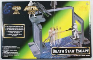 Star Wars Action Figure - Star Wars POTF GREEN Death Star Escape with Firing Cannon and Removeable Bridge