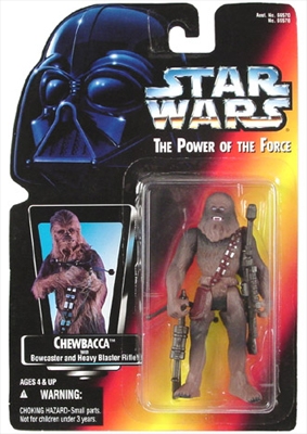 Star Wars Action Figure - Chewbacca with Bowcaster and Heavy Blaster Rifle