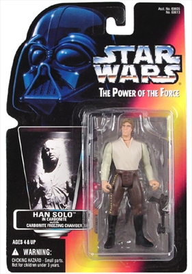 Star Wars Action Figure - Han Solo in Carbonite with Freezing Chamber