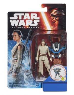 Star Wars Action Figure - The Force Awakens - Snow Desert - Rey - Starkiller Base