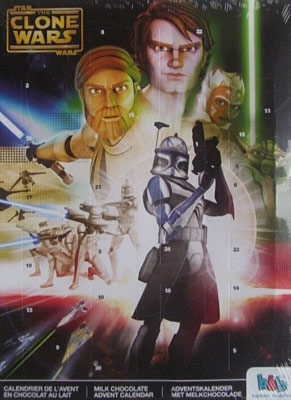 Star Wars Clone Wars Christmas Advent Calendars 2009
