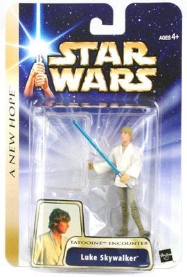 Star Wars Action Figures - Luke Skywalker Tatooine Encounter - A New Hope - Saga Collection
