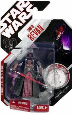 Star Wars Action Figure - Darth Revan with Exclusive Collector Coin - 30th Anniversary