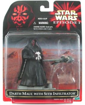 Star Wars Unique and Special - Darth Maul with Sith Infiltrator - Episode 1