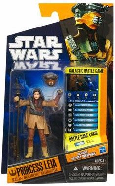 Star Wars Action Figure - Saga Legends 2011 - Princess Leia in Boushh Disguise