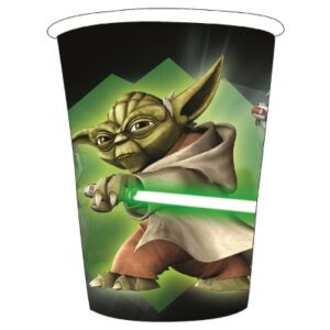 Star Wars Party Supplies - Clone Wars Paper Cups - Set of 8