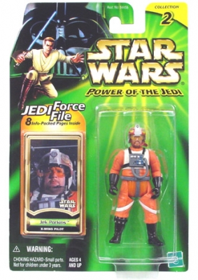 Star Wars Action Figures - Jek Porkins X-Wing Pilot - Power of the Jedi