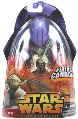 Star Wars Action Figure - Yoda (Firing Cannon)