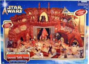 Star Wars Geonosis Battle Arena Playset with Secret Hanger and Droid Factory