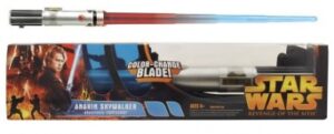 Star Wars Anakin Skywalker / Darth Vader Electronic Lightsaber - Blue and Red Colour Changer - Light - Sound