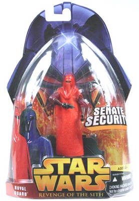 Star Wars Action Figure - Royal Guard (Senate Security) - Red
