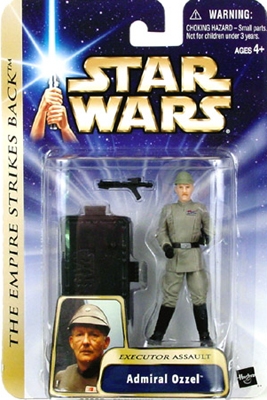 Star Wars Action Figures - Admiral Ozzel Executor Assault - Empire Strikes Back - Saga Collection