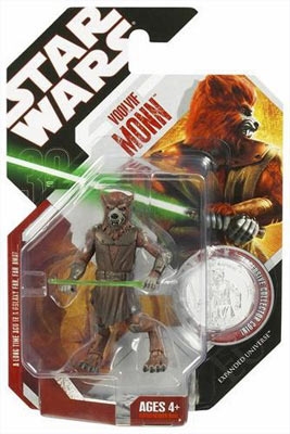 Star Wars Action Figure - 30th Voolvif Monn from Expanded Universe - Exclusive Collector Coin - 30th Anniversary