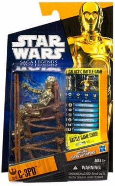 Star Wars Action Figure - Saga Legends 2011 - C-3PO
