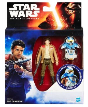 Star Wars Action Figure - The Force Awakens - Jungle Space - Armour Up - Poe Dameron