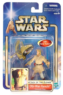 Star Wars Action Figure - Obi Wan Kenobi Coruscant Chase