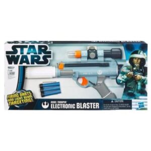 Star Wars Rebel Trooper Electronic Blaster with Foam Dart Firing Action