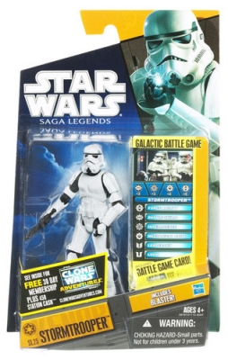 Star Wars Action Figure - Saga Legends 2011 - Stormtrooper